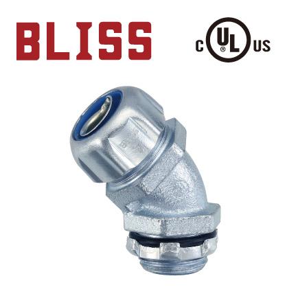 UL/cULus Liquid Tight 45° Conduit Connector - NPT Thread