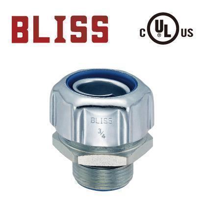 UL/cULus Liquid Tight Straight Conduit Connector - Metric Thread